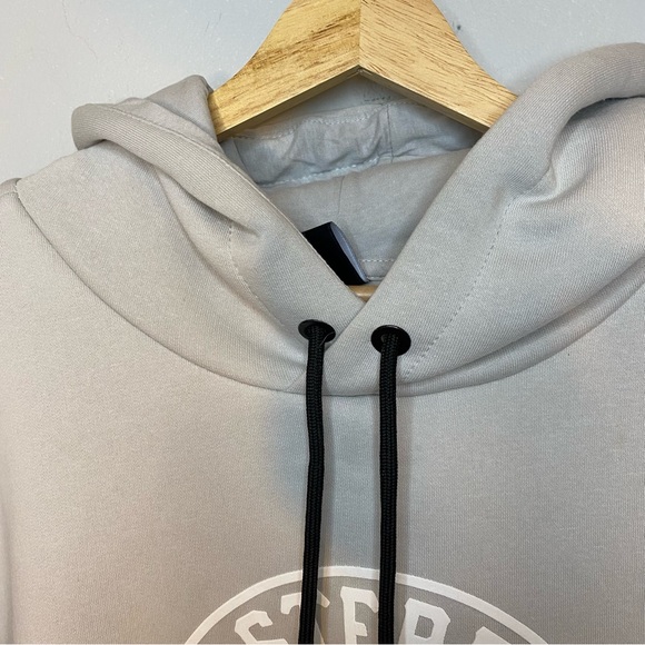 Fox Original Mens Amsterdam Bike Town Gray Embossed Hoodie Sweatshirts XL - Picture 5 of 13